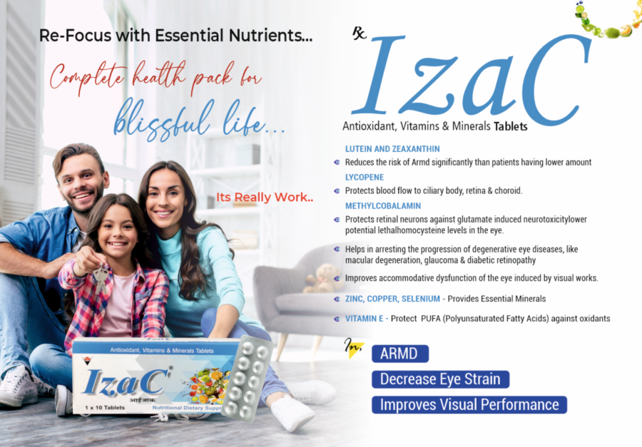 IZAC (Eye care Multivitamin Tablets)