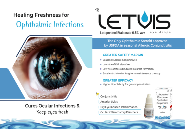#VISIONPHARMA #EYECARE #OPHTHLMOLOGIST LETVIS (Loteprednol 0.5% Eye Drops)