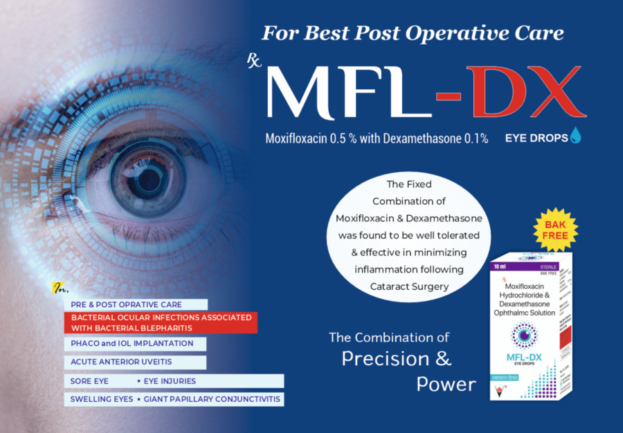 MFL DX (Moxifloxacin Dexamethasone)