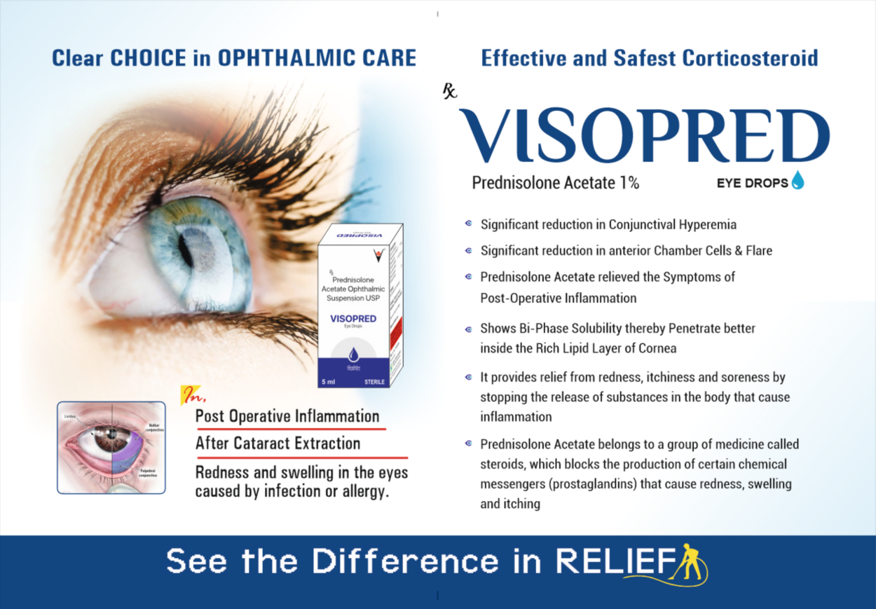VISOPRED (PREDNISOLONE ACETATE 1%)