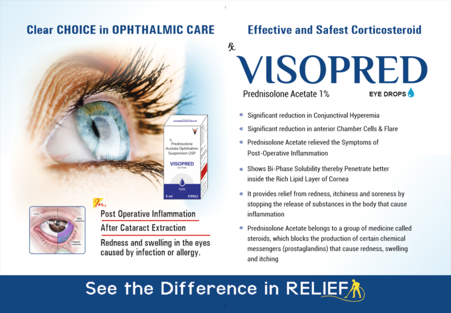 VISOPRED (PREDNISOLONE ACETATE 1%)