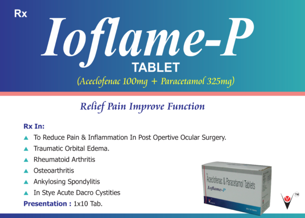 Acceclofenac with Paracetamol