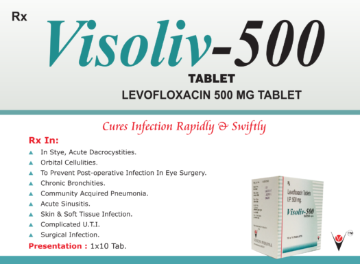 Visoliv 500 (Levofloxacin 500mg)