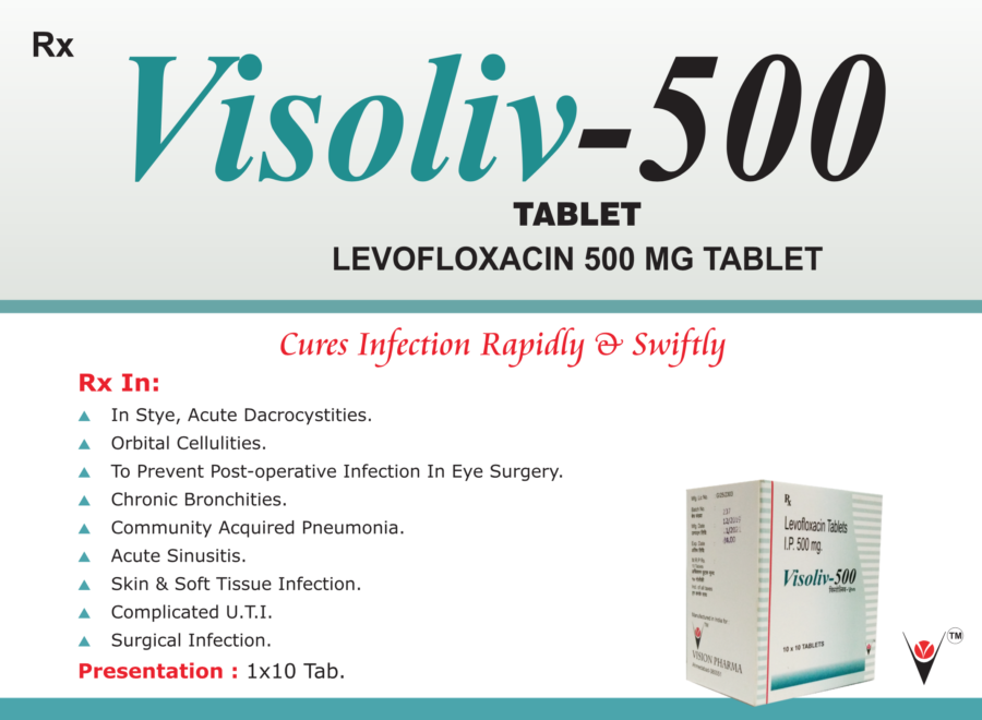 Visoliv 500 (Levofloxacin 500mg)