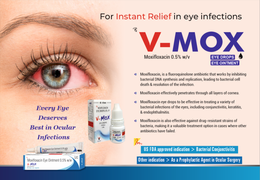 VMOX (MOXIFLOXACIN Eye Ointment)