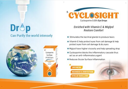 #VISIONPHARMA #EYECARE #OPHTHALMOLOGIST cyclosporine 0.05%