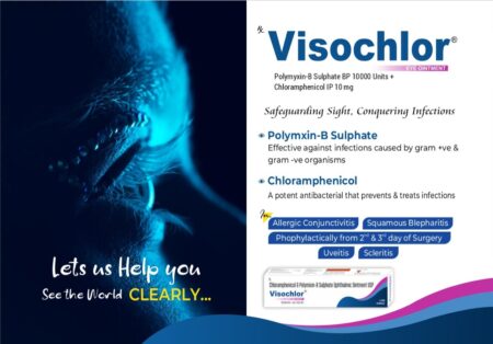 #VISIONPHARMA #EYECARE #OPHTHALMOLOGIST CHLORAMPHENICOL 10 MG WITH POLYMYXIN-B SULPHATE 10000 UNITS EYE OINTMENT