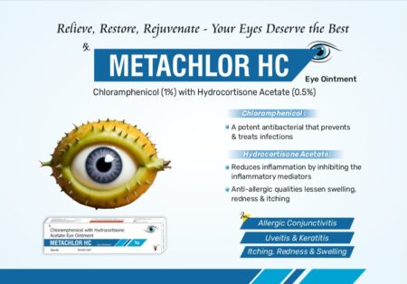 #VISIONPHARMA #EYECARE #OPHTHALMOLOGIST CHLORAMPHENICOL 1% WITH HYDROCORTISONE ACETATE 0.5% EYE OINTMENT