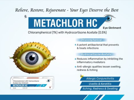 #VISIONPHARMA #EYECARE #OPHTHALMOLOGIST CHLORAMPHENICOL 1% WITH HYDROCORTISONE ACETATE 0.5% EYE OINTMENT